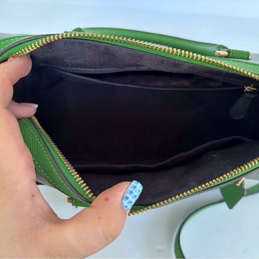 Coach Rowan Satchel Multi Kelly Colorblock (C3428) - Picture 8 of 8
